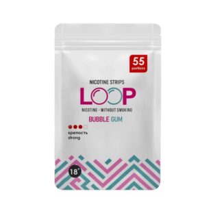 БАБЛ ГАМ / LOOP BUBBLE GUM НИКОТИНОВЫЕ ПЛАСТИНКИ 12 МГ