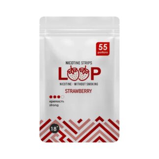 КЛУБНИКА / LOOP STRAWBERRY НИКОТИНОВЫЕ ПЛАСТИНКИ 12 МГ