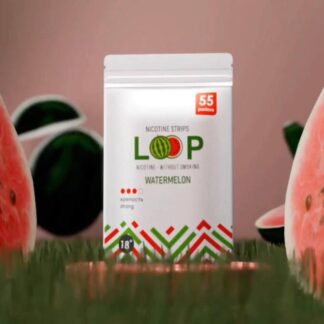 АРБУЗ / LOOP WATERMELON НИКОТИНОВЫЕ ПЛАСТИНКИ 12 МГ